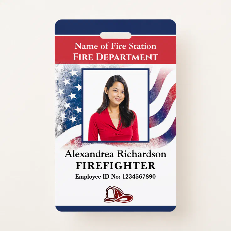 Firefighter Id Card